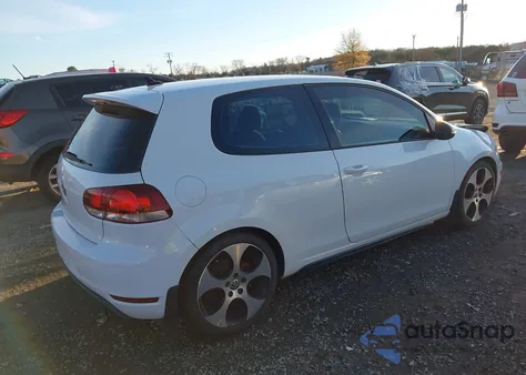 2012 Volkswagen Gti 2-Door from USA, damaged, VIN WVWED7AJ4CW254547